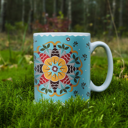 Madhubani Folk Art Coffee Mug