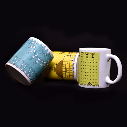 Warli Folk Art Coffee Mug