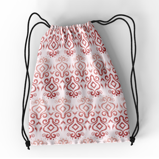 Ethnic Pattern Drawstring Bag