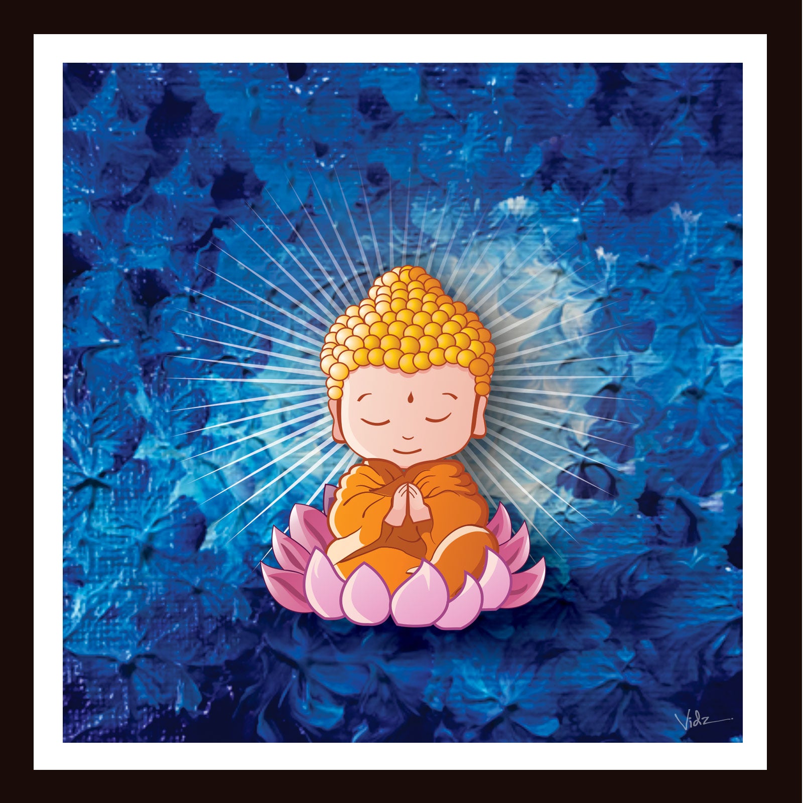 Meditating Buddha Wall Art