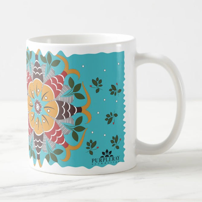 Madhubani Folk Art Coffee Mug