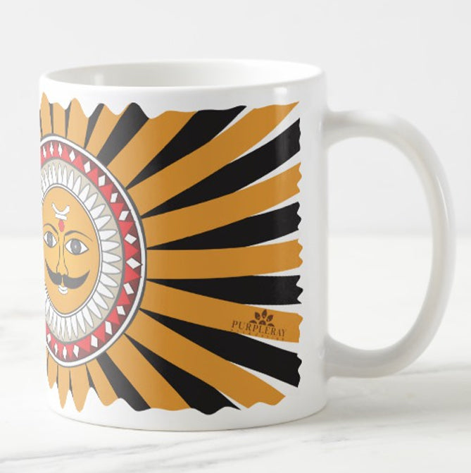 Madhubani Folk Art Coffee Mug