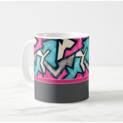 Pancha Tattva Air Coffee Mug - Purple Ray Art & Design