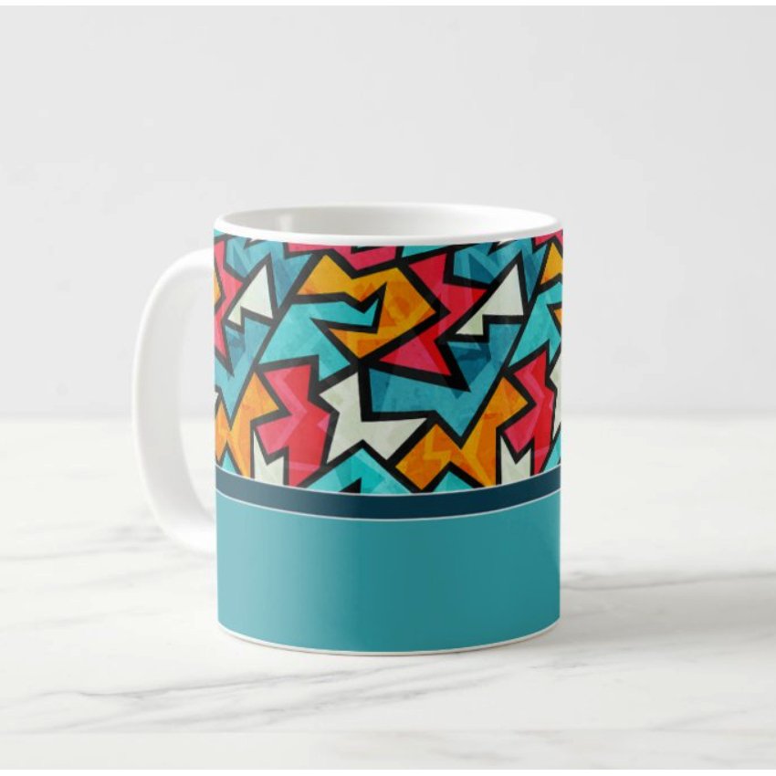 Pancha Tattva Water Coffee Mug - Purple Ray Art & Design